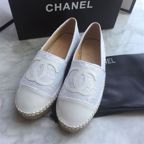 chanel shoes espadrilles white black pink|authentic Chanel espadrilles.